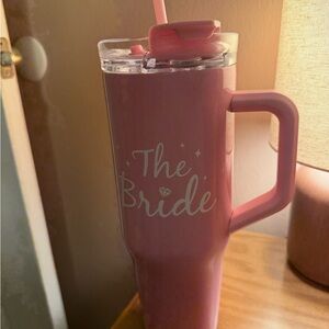 Pink 'The Bride' Tumbler